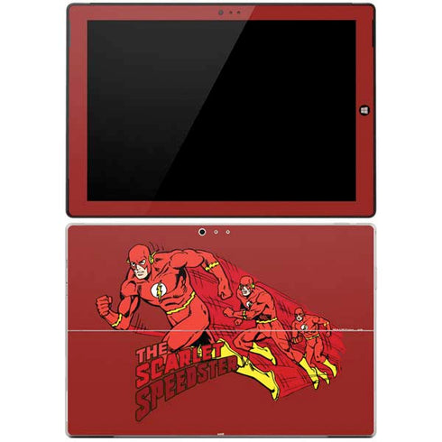 DC Comics The Flash Classic Art in Sequence Running pose Surface Pro 3 Skin
